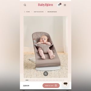Baby bjorn bouncer! Great condition!
